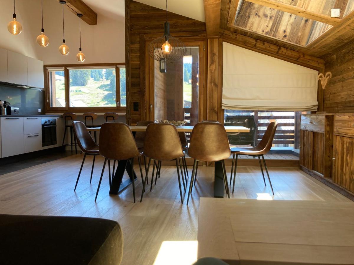 Le Lodge Chasse Montagne Les Gets Exterior foto