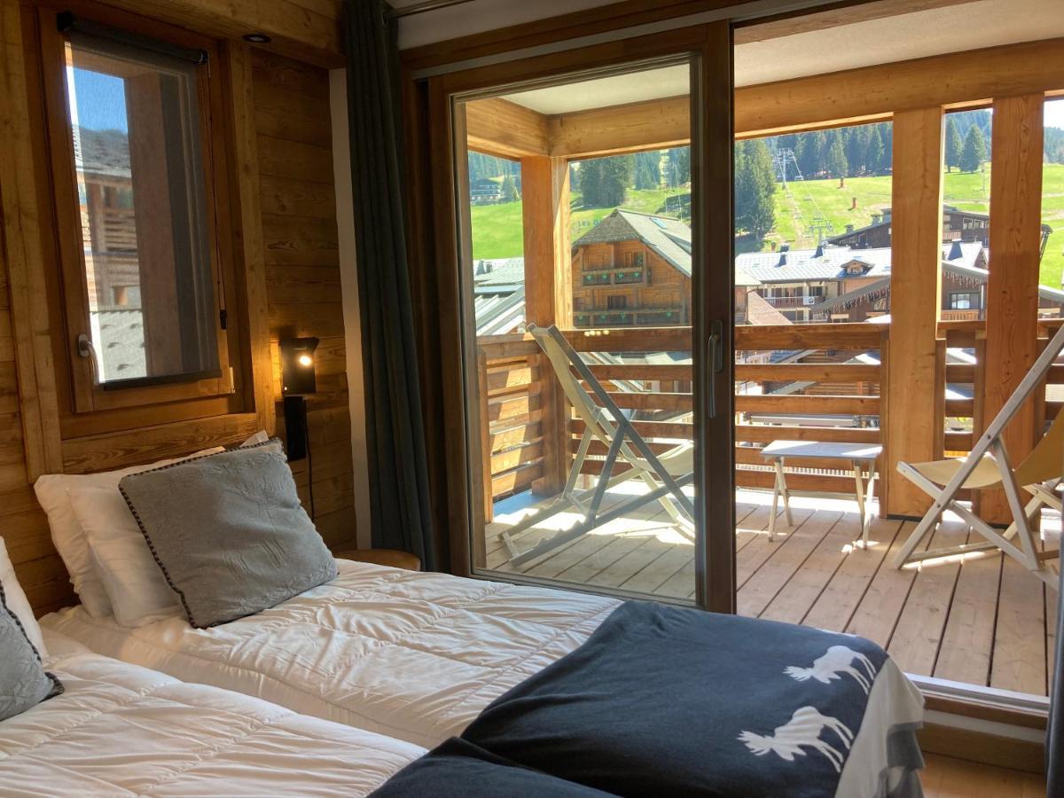 Le Lodge Chasse Montagne Les Gets Exterior foto