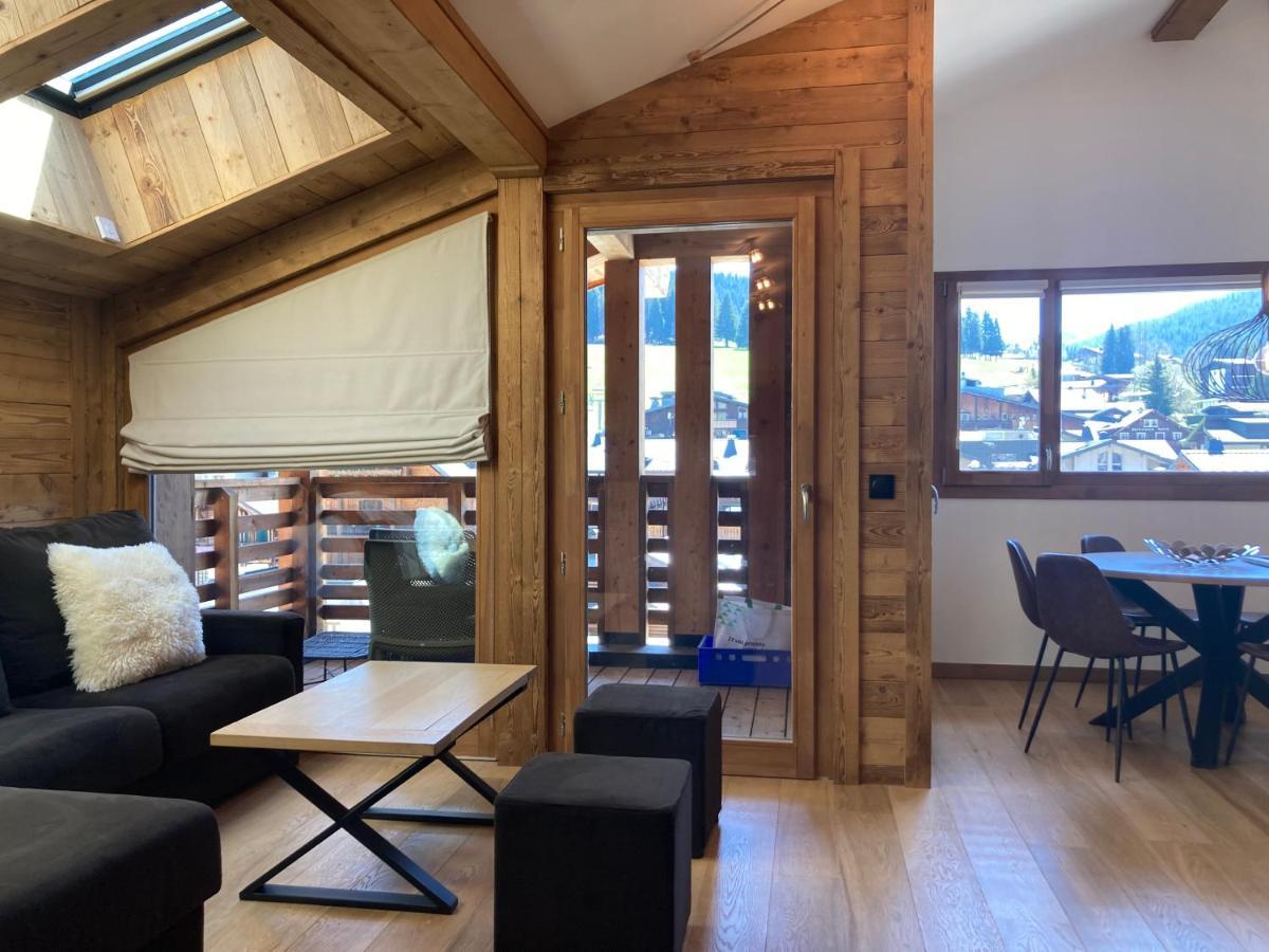 Le Lodge Chasse Montagne Les Gets Exterior foto