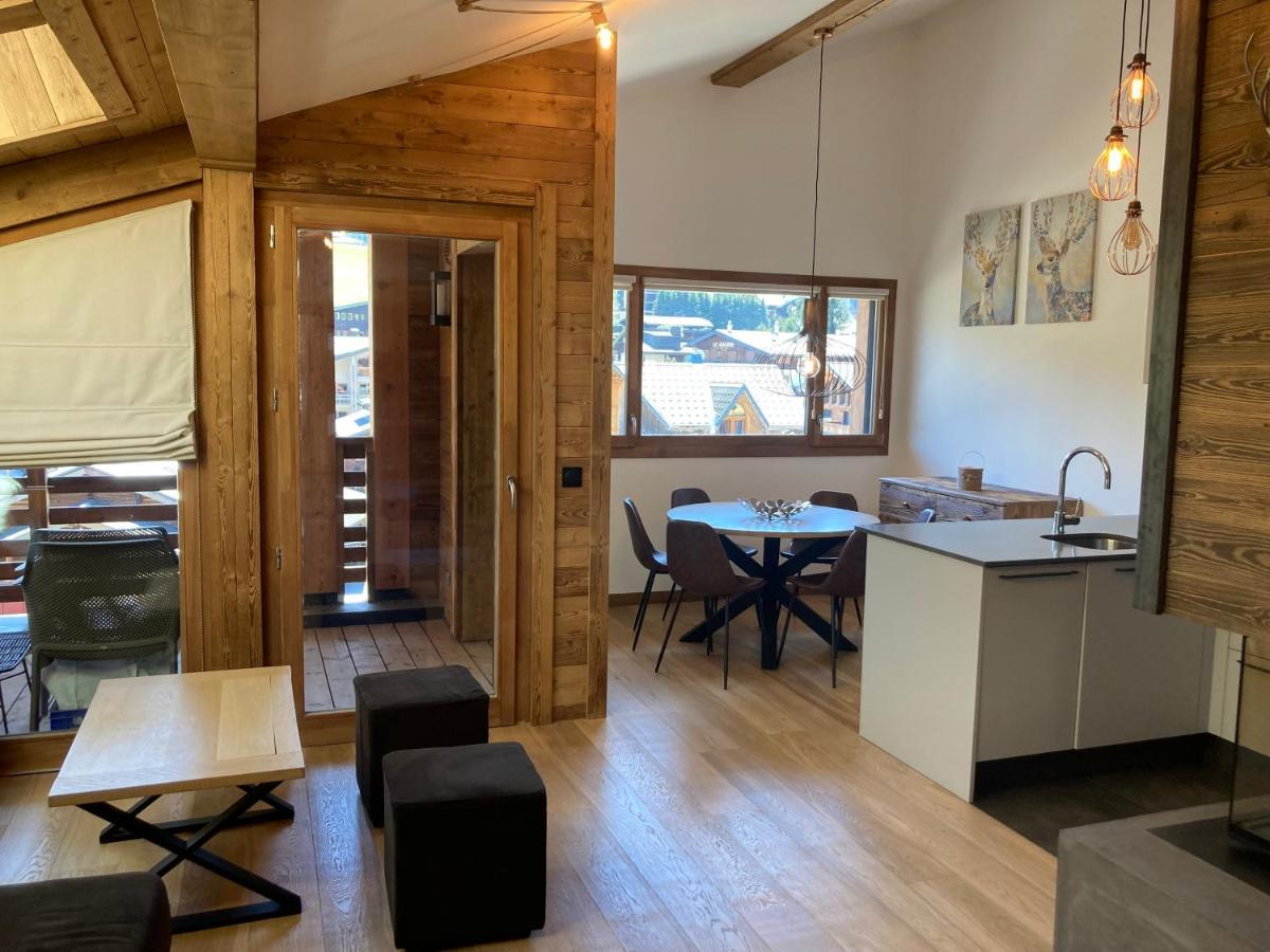Le Lodge Chasse Montagne Les Gets Exterior foto
