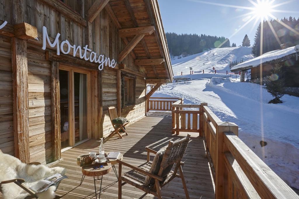 Le Lodge Chasse Montagne Les Gets Exterior foto