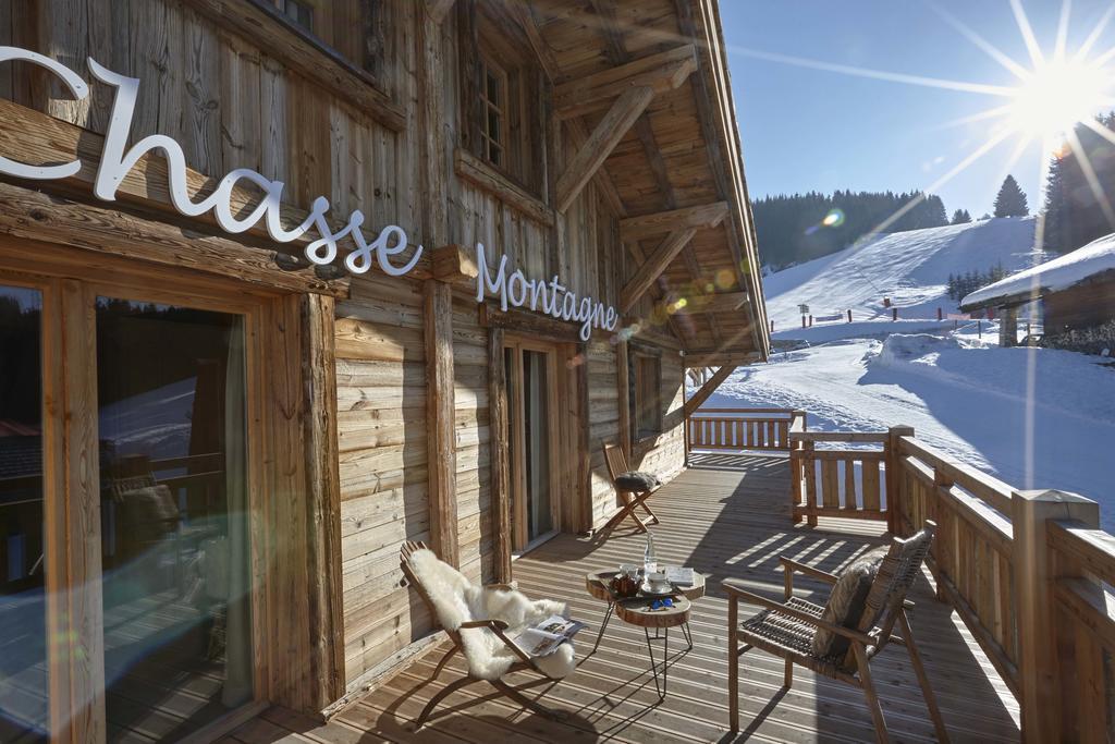 Le Lodge Chasse Montagne Les Gets Exterior foto